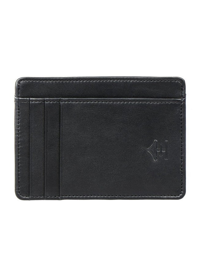 Hidesign Leather Card Holder- Black - Image 1