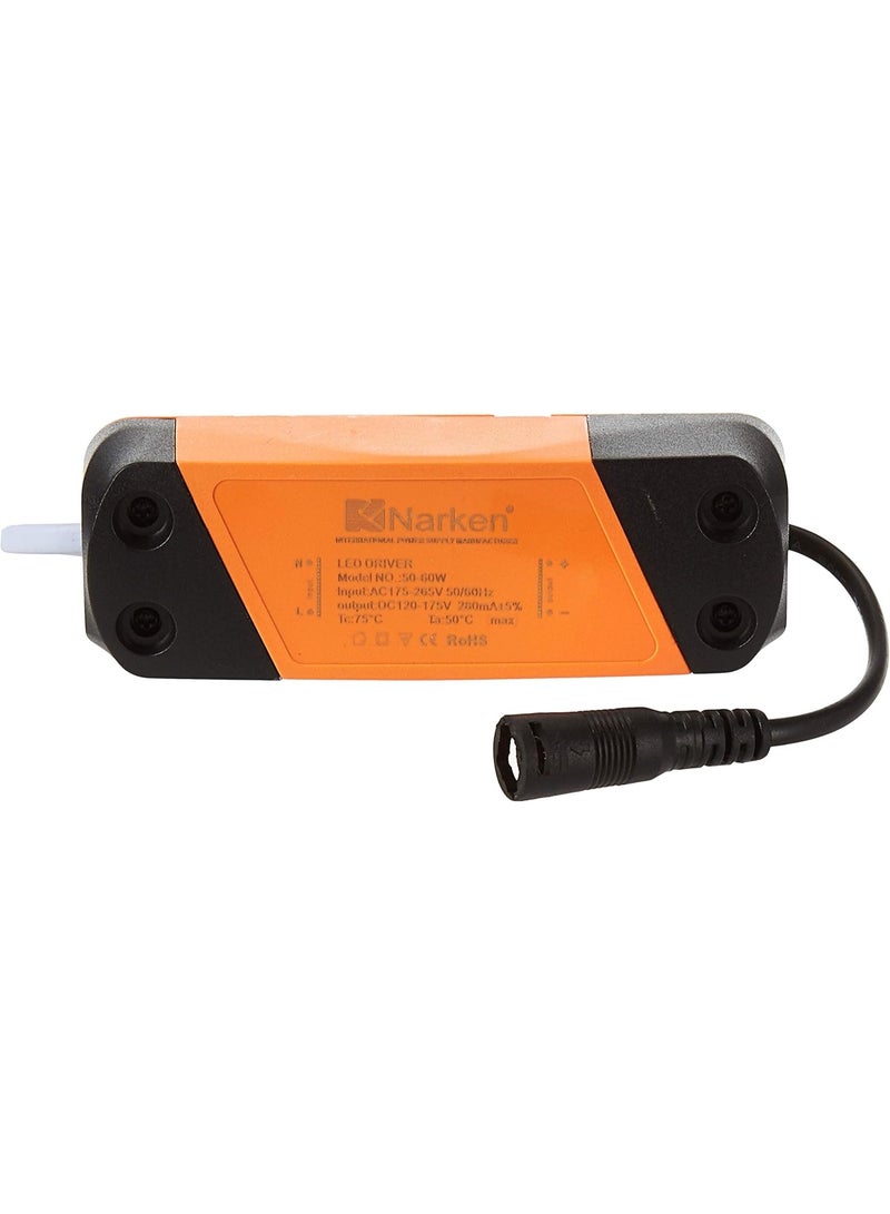 Narken 2 Pack 96W 60x60 Daylight Cool white 6500 7000K LED Power Saving Aluminium Project Model Square Panel Grill Type Ceiling Light. - Image 4