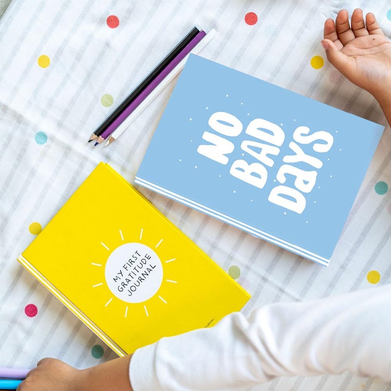 CHAARPAI Kids Gratitude Journal for 6 Months, Daily Confidence Build Up & Self Growth Journal for Kids, A5 Size, 100 GSM Paper with Matt Laminated Hardbound Cover, 5-12 Age (Pack of 1) (No Bad Days) - Image 5