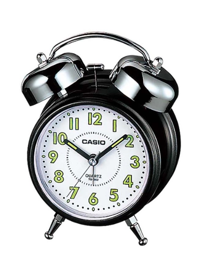 CASIO Alarm Table Clock White/Black 136 x106 x66mm - Image 1