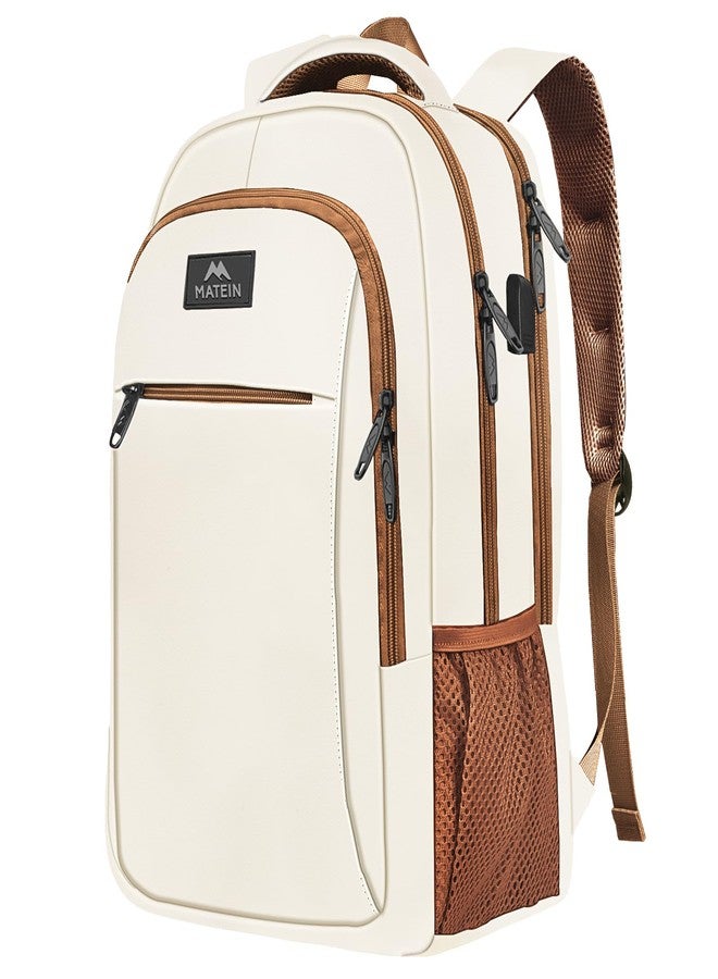 MATEIN 15.6inch Travel Laptop Backpack, Cute Anti Theft Slim Sturdy Laptops Backpack with USB Charging Port, Water Resistant College Computer Bag Gift for Men & Women Nurse - Image 1