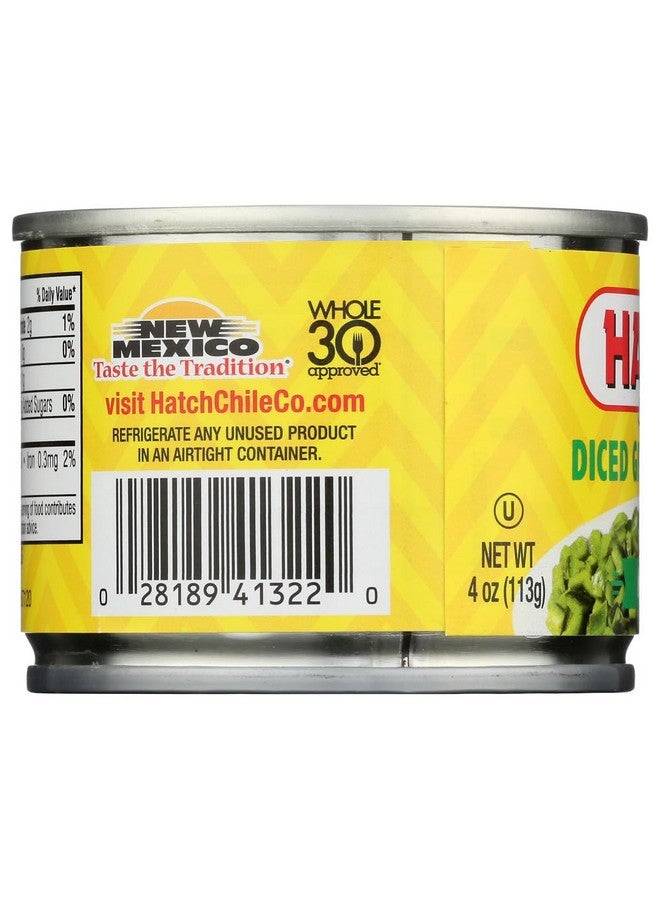 Hatch Mild Diced Green Chilis 4 Ounce (Pack of 12) - Image 2