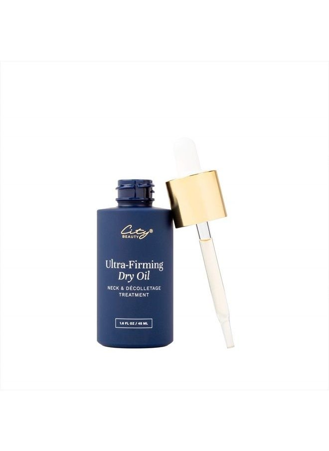 City Beauty - Ultra-Firming Dry Oil - Neck & Décolletage Treatment - Hydrate & Lift - Solution for Crepey Skin, Sagging, & Wrinkles - Non-Greasy Formula - Anti-Aging Cruelty-Free Skin Care - Image 1