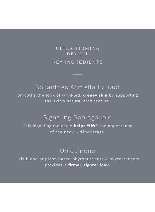 City Beauty - Ultra-Firming Dry Oil - Neck & Décolletage Treatment - Hydrate & Lift - Solution for Crepey Skin, Sagging, & Wrinkles - Non-Greasy Formula - Anti-Aging Cruelty-Free Skin Care - Image 1