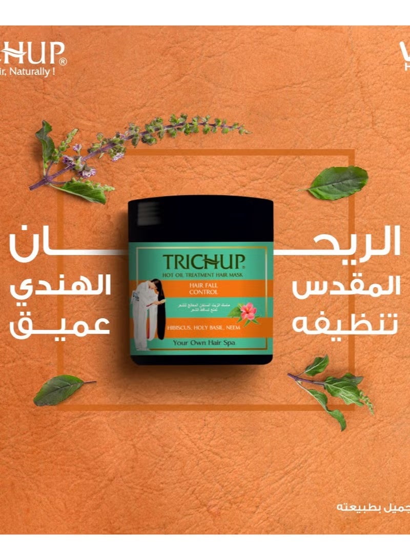 Trichup Hair Fall Control Hot Oil Treatment Hair Mask - 450 Ml - Image 2