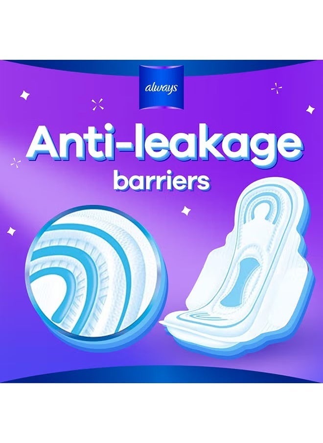 Always Maxi Thick Zeo Irritation Feel with Aloe Vera Essence Aloe Cool 50 Pads Set - Image 4