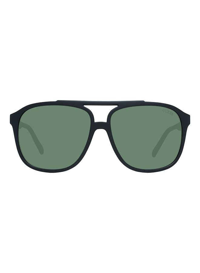 GUESS GF5084 02N Sunglasses 100% UV Protected Green Square For Men - Image 2