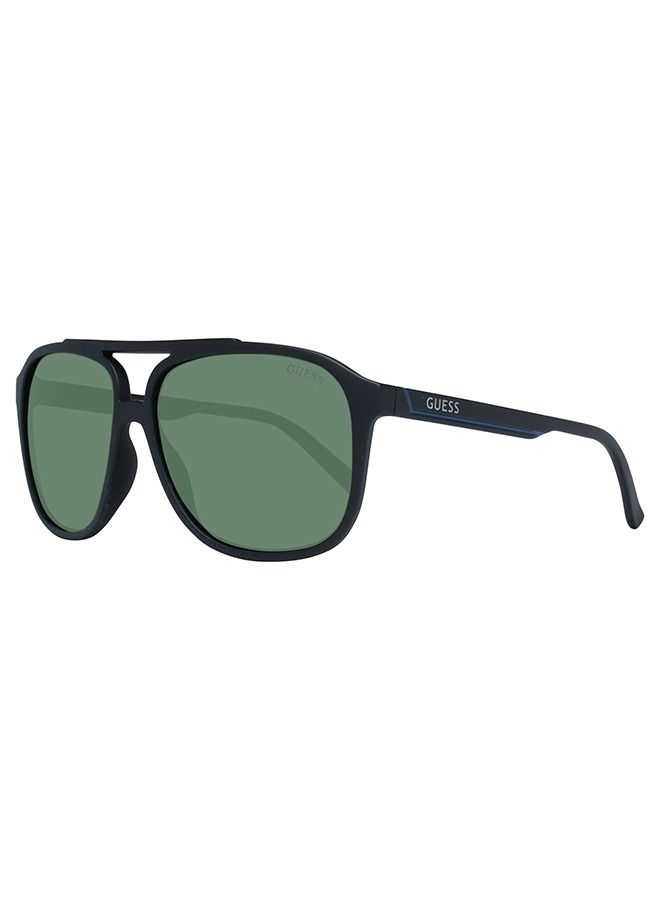 GUESS GF5084 02N Sunglasses 100% UV Protected Green Square For Men - Image 1