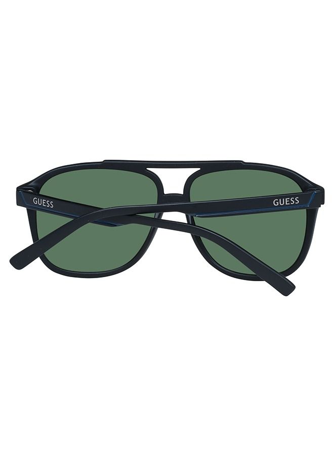 GUESS GF5084 02N Sunglasses 100% UV Protected Green Square For Men - Image 3