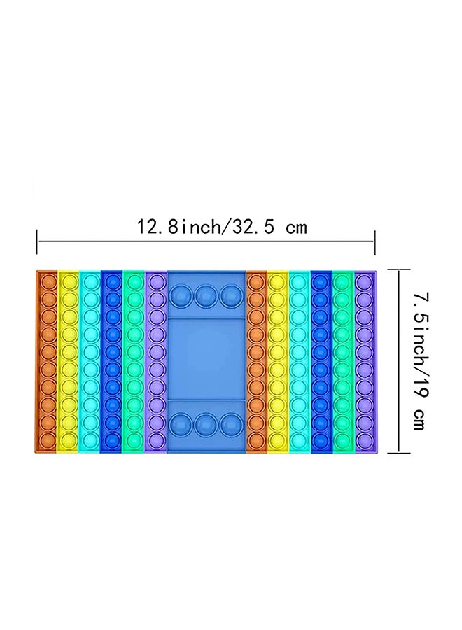 لعبة الضغط على الفقاعات فيدجيت الحسية عالية الجودة لتخفيف التوتر 32.5x19سم - Image 3
