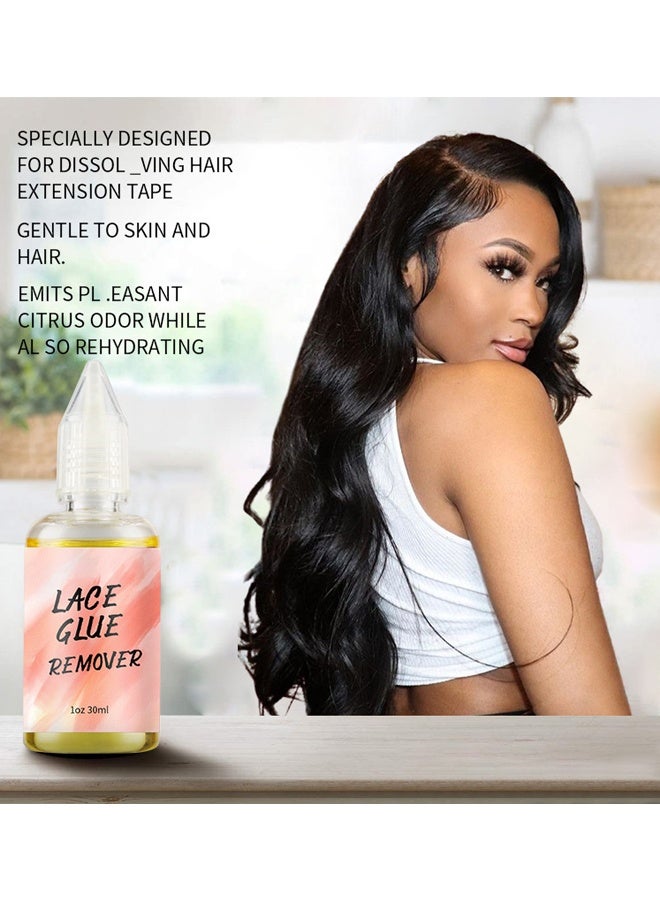 WodeMate Lace Wig Glue And Adhesive Remover,Lace Wig Glue Set Safe Non-Toxic Glue, Waterproof Invisible Bonding, Perfect Combination For Front Lace Wigs - Image 2