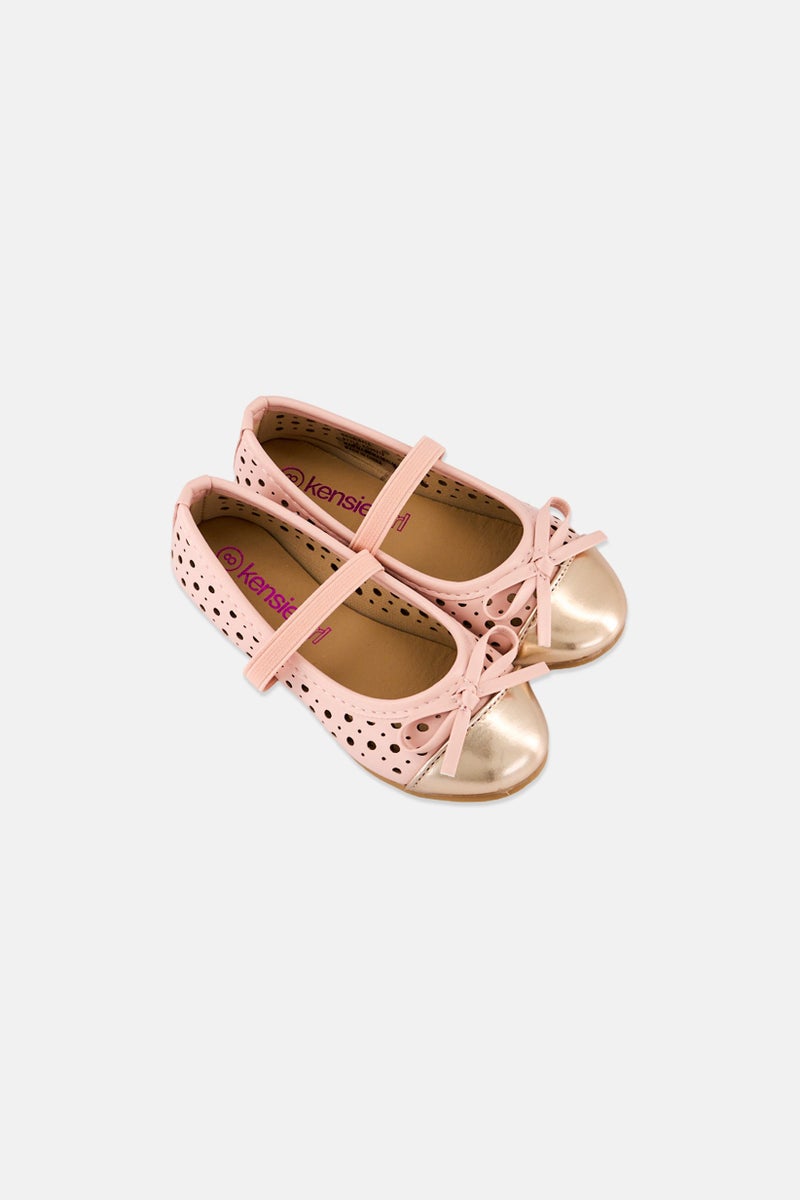 Kensie Girl Toddlers Girl Slip On Sandals, Light Pink  - Image 4