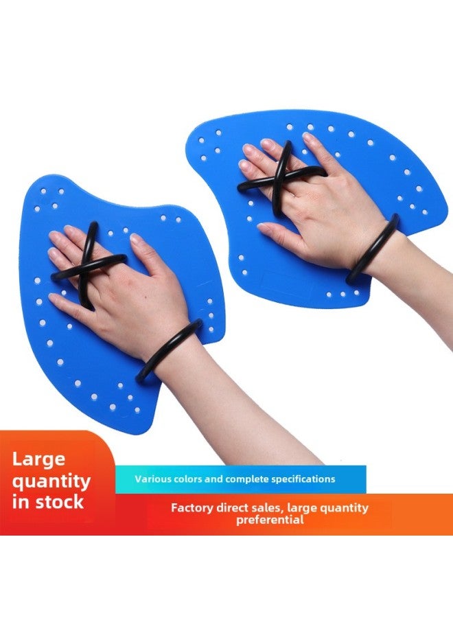 Generic Axe Webbed Swimming Paddle Professional Freestyle Training Special Equipment Portable Wholesale-Color:M Size Black - Image 2