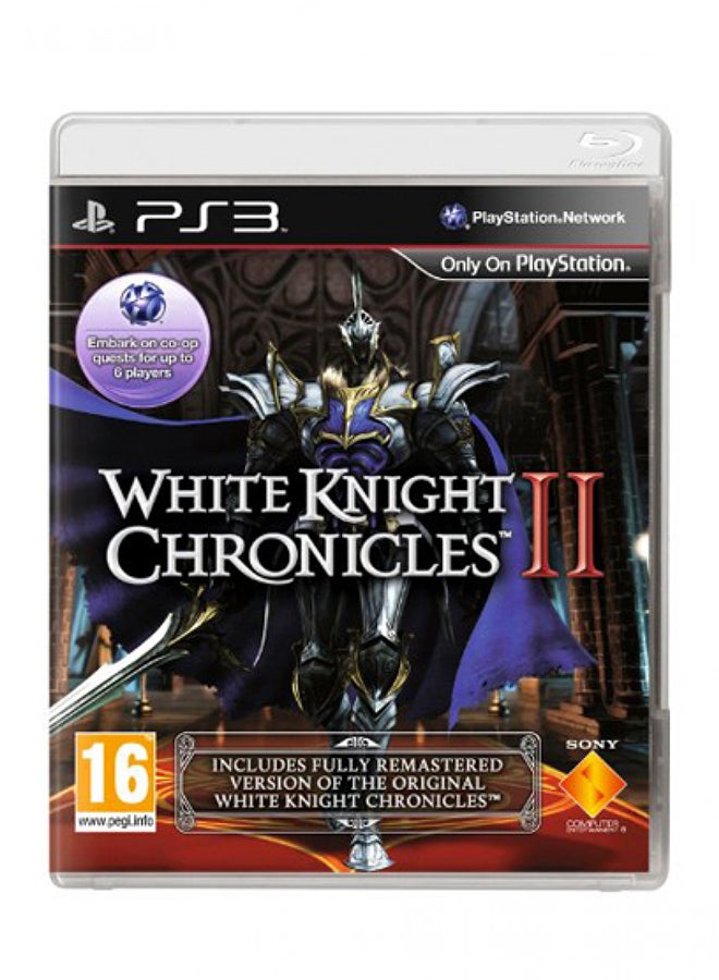لعبة الفيديو "White Knight Chronicles II" - playstation_3_ps3
