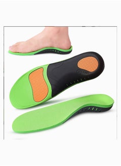 Orthotic Insole Plantar Fasciitis High Arch Support Shoes Inserts for Flat Feet Foot Valgus, Work Boot Insoles Relieves Foot Pain Heel Pain for Men Women(Xs: 35-37 24.5CM)