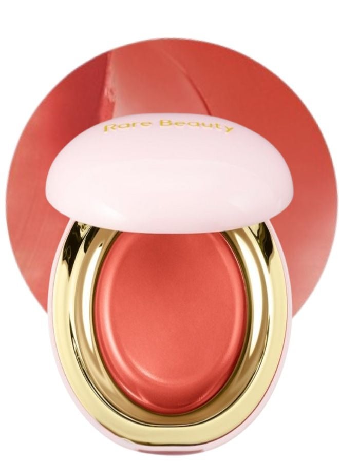 Rare Beauty Rare Beauty Stay Vulnerable Melting   Blush – Nearly Apricot - Muted Coral (5g) | Lightweight, Cream-to-Powder, Natural Flush, Hydrating & Long-Lasting  - Image 1