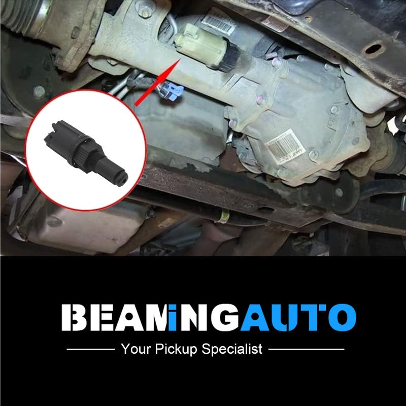 BEAMINGAUTO 600-101 Black 4WD Front Four Wheel Drive Actuator Fits for Chevy Silverado Avalanche K1500 K2500 K3500 GMC Canyon Yukon Cadillac Escalade Isuzu i-350 1988-2015 OE 26060073 8260600730 - Image 3