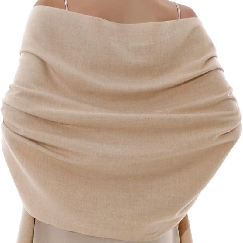 Solid Color Sun Protection Shawl Scarf - Image 1