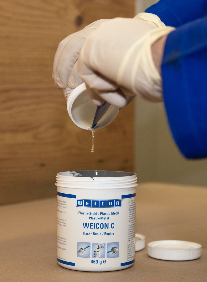 WEICON C Epoxy Resin | 500 g | plastic steel adhesive for industrial use - Image 4