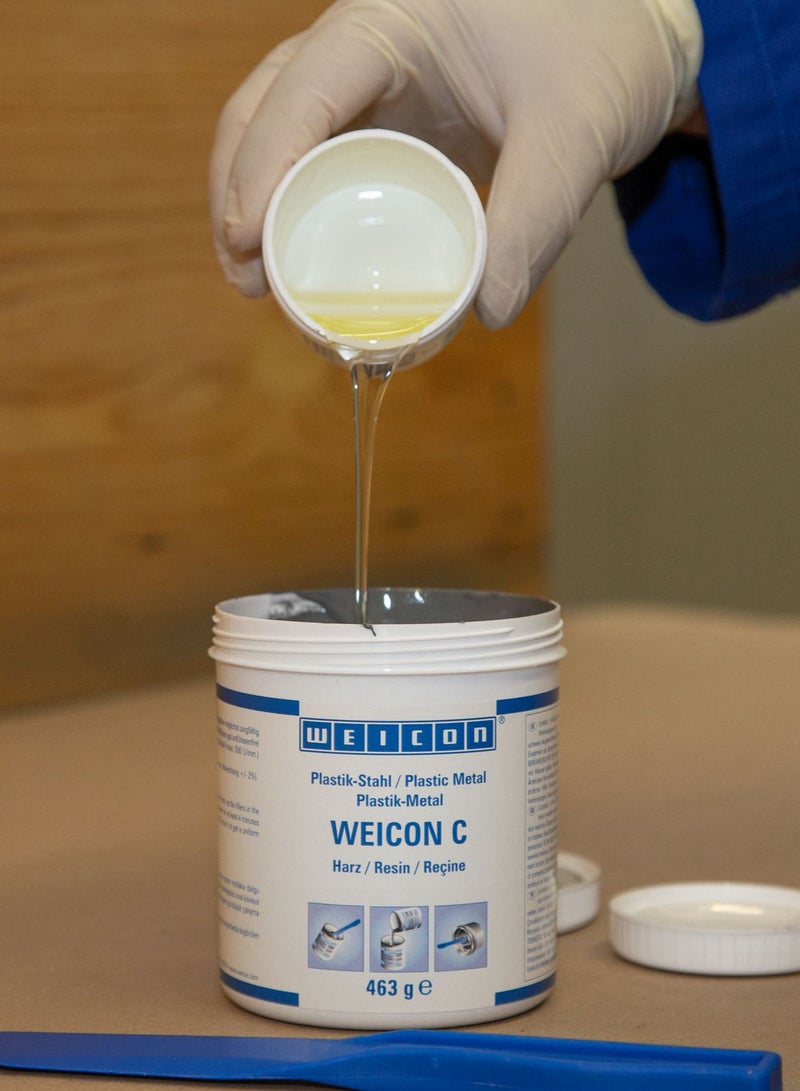 WEICON C Epoxy Resin | 500 g | plastic steel adhesive for industrial use - Image 3