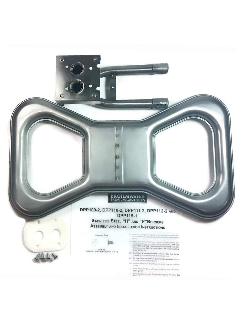 Broil Master Stainless Steel Bowtie Burner Kit  DPP111 