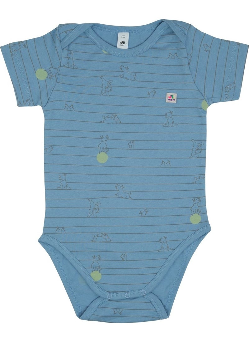 Jrmori Mr.j Printed Short Sleeve Bodysuit  - Image 1