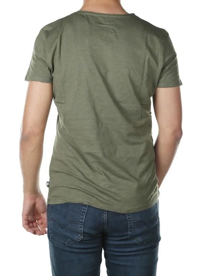 باد بير Men's Plain V-Neck Wide Plain Tshirt 18.01.07.012