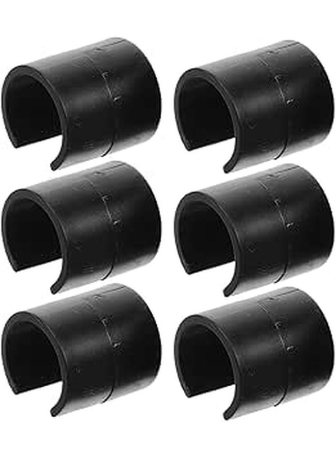 6Pcs Heavy Duty Windproof Flag Clips for Outdoor Garden Flagpole Hardware Accessories - Image 1