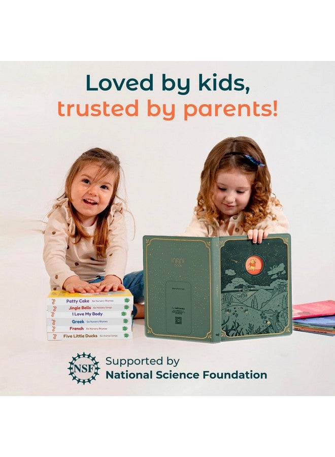 Cali's Books Cali's Books Brazilian Nursery Rhymes Book - Sound Books for Toddlers 1-3 Years Old - Interactive & Educational Music Toys for Bilingual Children with Lyrics & Translations - Musical Gifts for Kids  - Image 4
