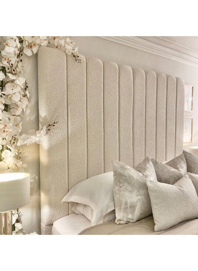 Havana Beds And Upholstery Nori Panelled Handmade King Bed (Suitable Mattress fit :180 cm x 200 cm) - Image 4
