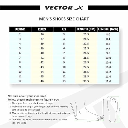 Vector X Trigger Synthetic leather + Embossed design Football Shoe/Studs, Double Colored High Strength TPU Sole, Padded Ankle Collar|Turf & Hard Ground Shoes for Boys Men, Youth (White- Sea-Green, Size-9) - Image 3