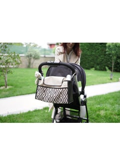 Mor Bebe Purple Baby Organizer Stroller Bag (Compatible with All Strollers)  - Image 4