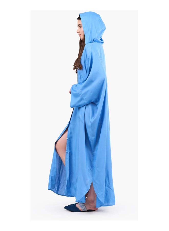 Clue Oversized Hooded Shirt Dress  - Image 2