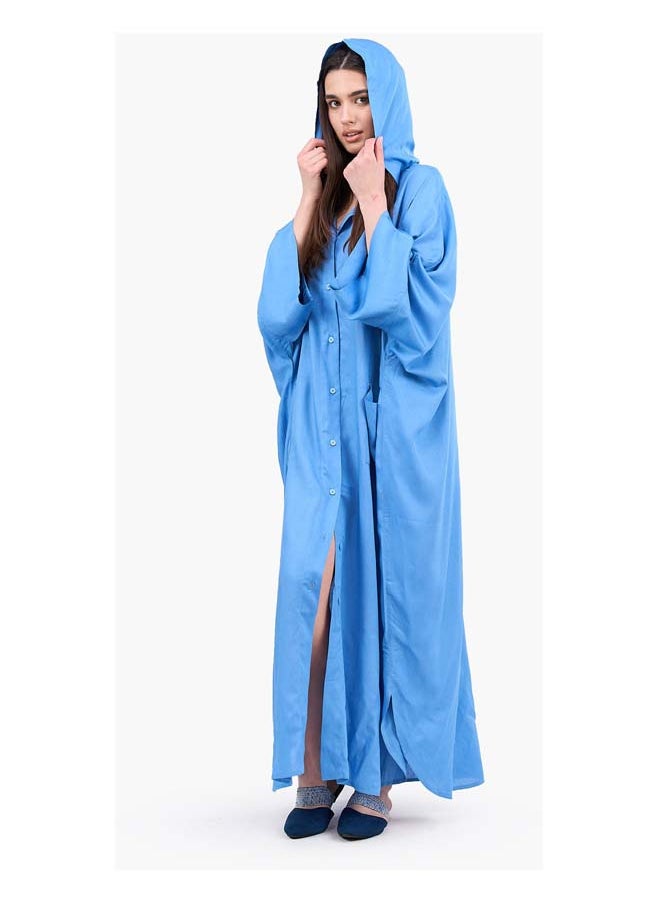 Clue Oversized Hooded Shirt Dress  - Image 4