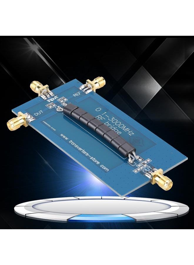 Thoraya - 0.1-3000MHz RF SWR Reflection Bridge Board Antenna Analyzer VHF UHF VSWR Return Loss - Image 1