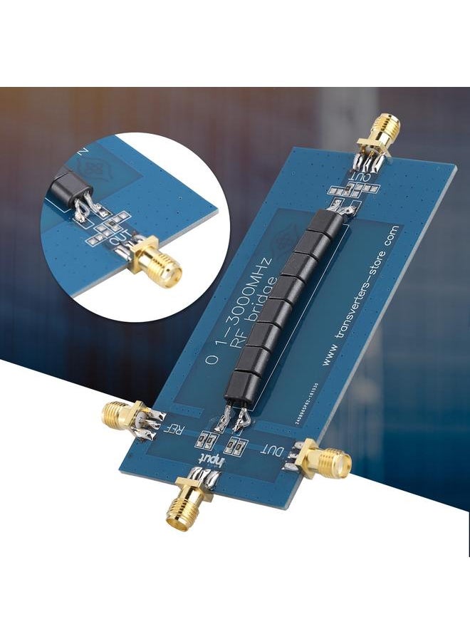 Thoraya - 0.1-3000MHz RF SWR Reflection Bridge Board Antenna Analyzer VHF UHF VSWR Return Loss - Image 1