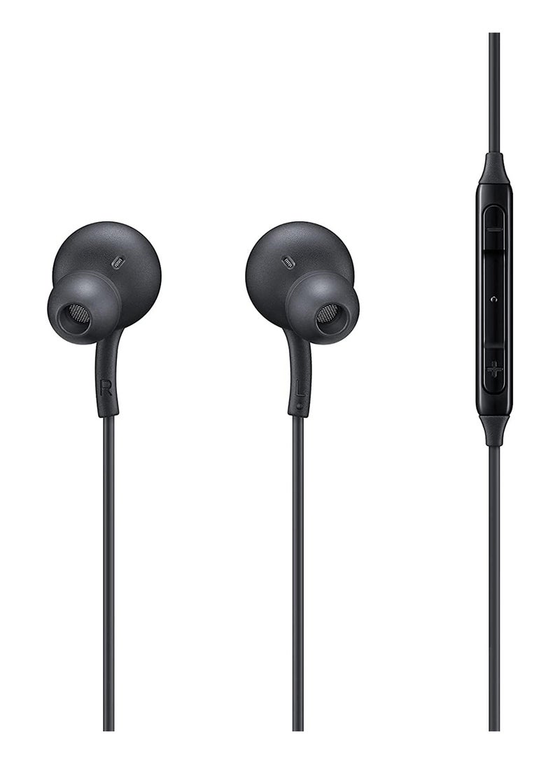 Samsung Type C Wired In Ear Earphones Black - Image 4