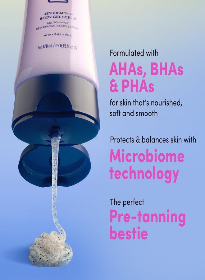 Coco & Eve Resurfacing Body Gel Scrub - Exfoliating Scrub with AHA, BHA for Smoothing, Brightening and Pre-Tan Prep. Improves Dry, Textured Skin, Uneven Tone. Suitable for Sensitive Skin (5.75 fl oz) - Image 4