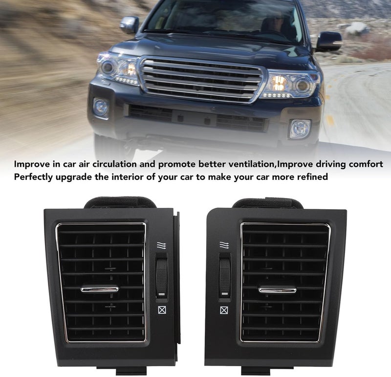 Haofy Front AC Outlet Vent,Dashboard Air Conditioning Vent Replacement Ventilation Grills, Stylish AC Vent Upgrade for Comfortable Interior Environment - Image 4
