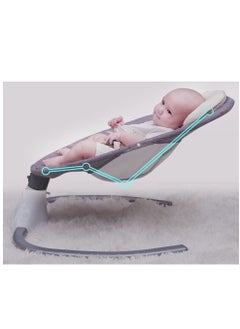XiuWoo Automatic Electric Infant Baby Swing Cradle, Baby Rocking Chair, Baby Bouncer and Baby Rocker with Adjustable Speed and Bluetooth Music, Mosquito Net  - Image 4