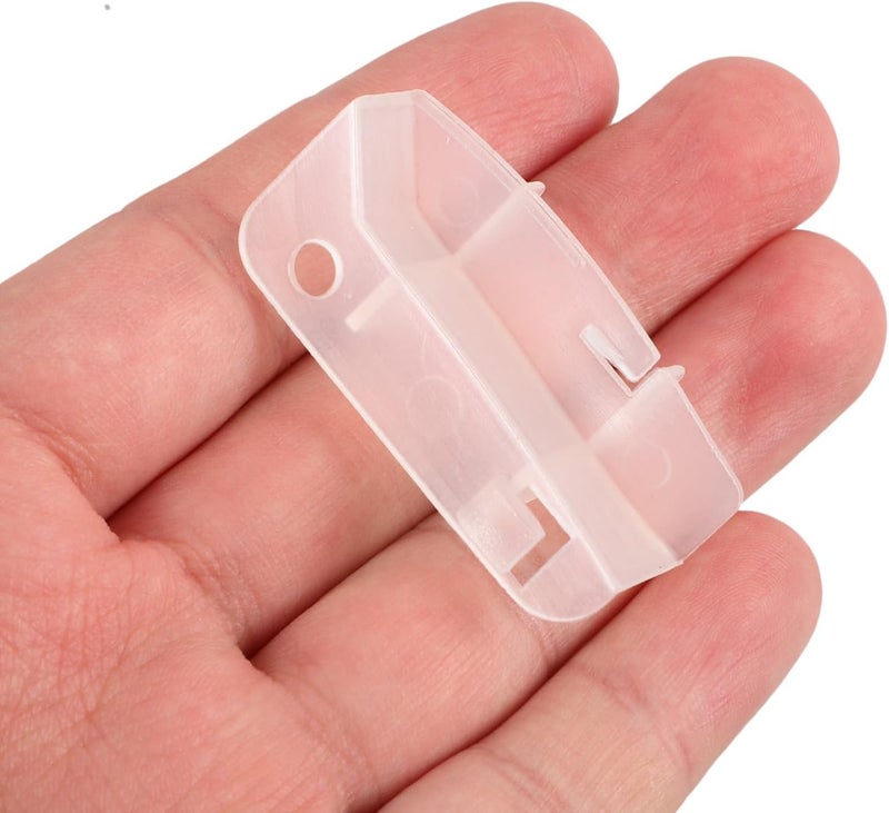 Outanaya 100pcs Ceiling Lamp Clips Plastic Buckles for Light Fixtures Easy Install Disassemble Rotating Clamp Lampshade Fasteners Home Decor Accessories - Image 5