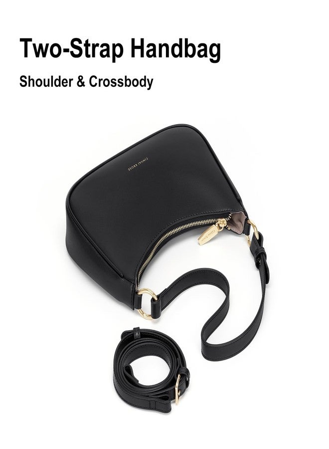 CinvaiKrose Shoulder Purses For Women, Leather Hobo Bags For Women, Two Strap For Shoulder And Crossbody - Image 4