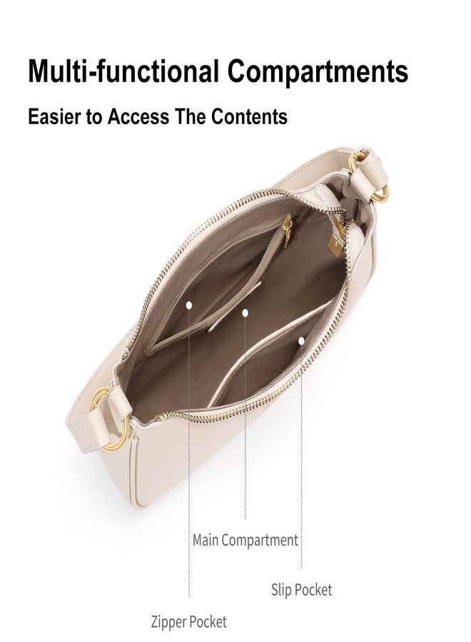 CinvaiKrose Shoulder Purses For Women, Leather Hobo Bags For Women, Two Strap For Shoulder And Crossbody - Image 5