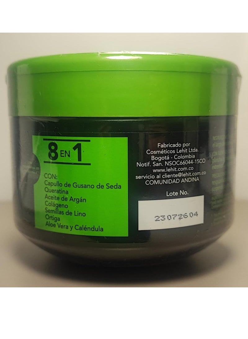 Lehit - Coctel 8 En 1 Multivitaminico Repolarizador Tratamiento Capilar Cuidado Para El Cabello Alimento Y Nutricion Reparacion Total Anticaida - Repolarizer Treatment Cocktail - Image 2
