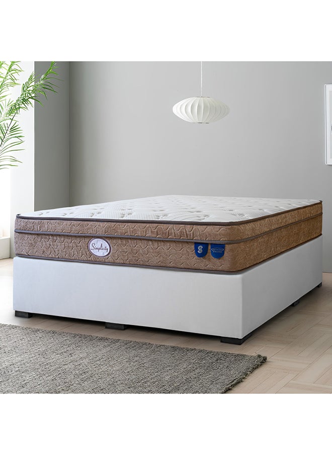 Bed and Mattress Zone Simplicity Euro Top Pocket Spring Mattress 90x200 Single Size  - Image 2