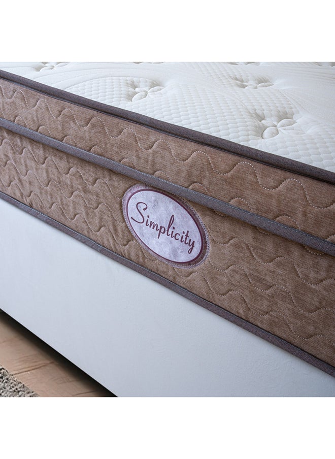 Bed and Mattress Zone Simplicity Euro Top Pocket Spring Mattress 90x200 Single Size  - Image 5