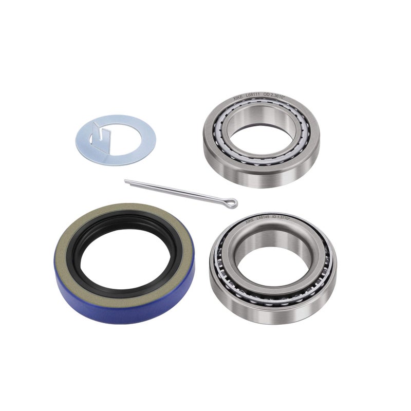 XiKe 1 Set Fits 1-1/16'' to 1-1/4"" inch Axles Trailer Wheel Hub Kit  L68149/L68111 & LM67048/LM67010 Bearings  171255TB/10-19 Seal and Cotter Pin. - Image 3