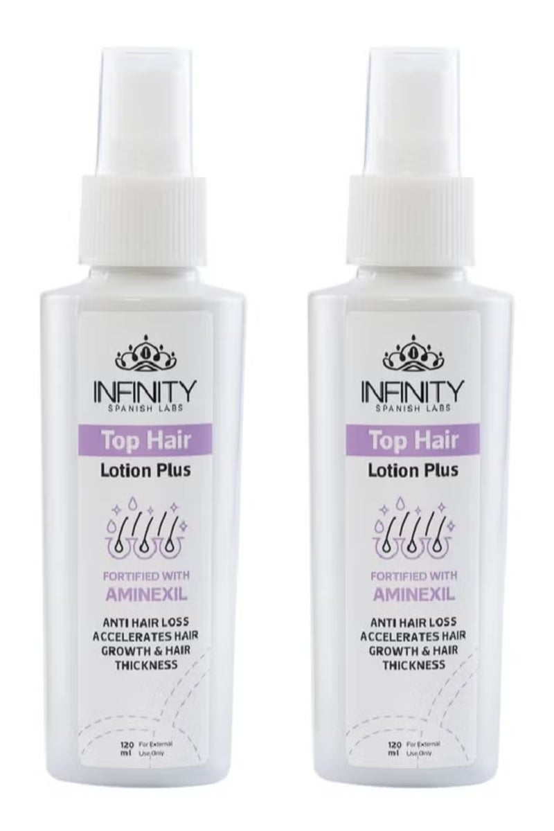 إينفينيتي انفنيتي توب هير لوشن بلس 120 مل  1+1
