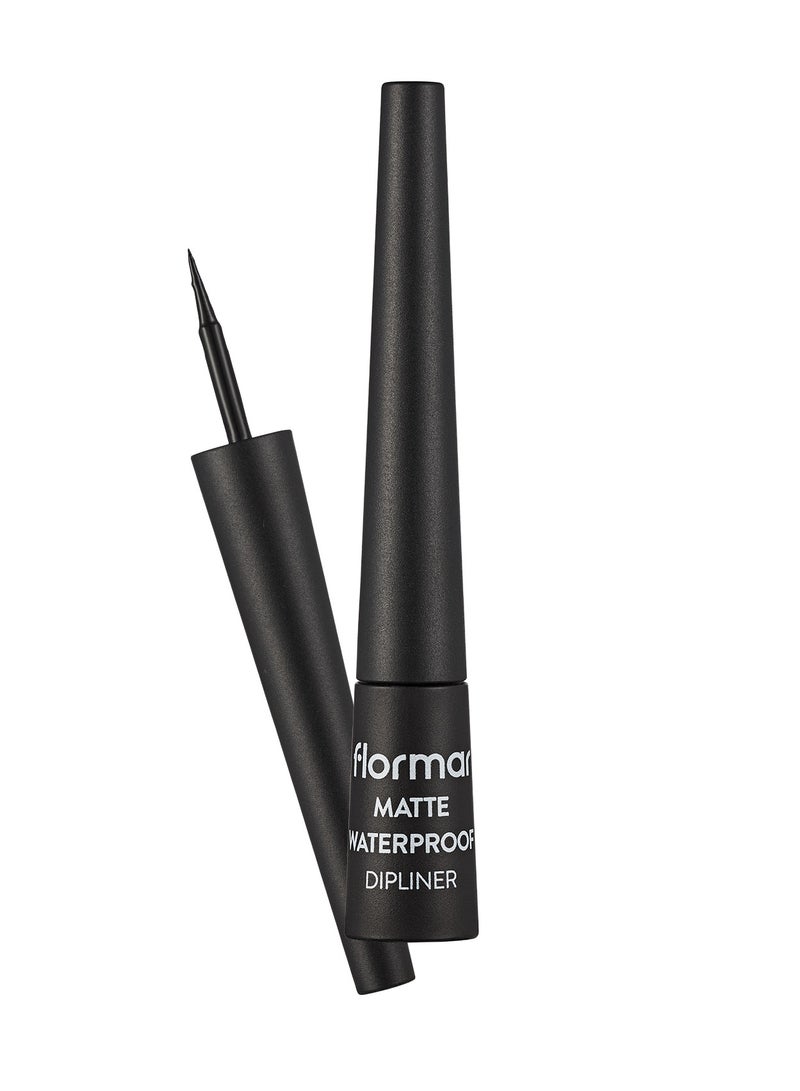 فلورمار Flormar Matte Waterproof Dipliner - 2.5 g, Black black - Image 1