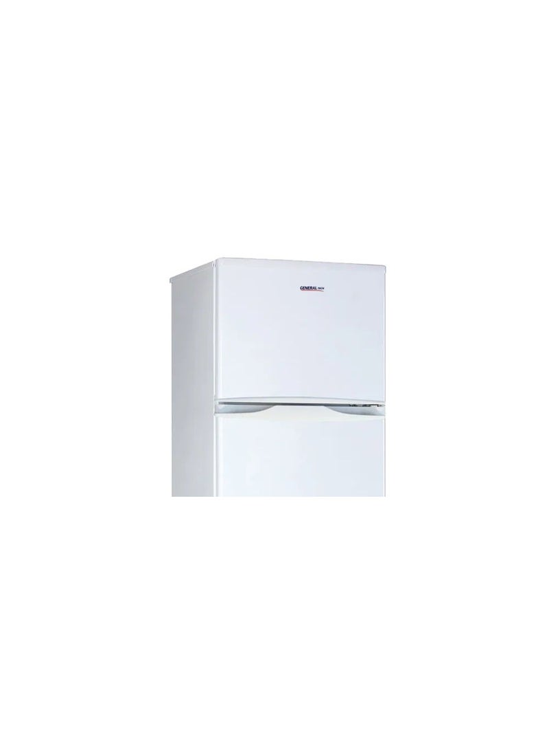 General Tech Double Door Refrigerator, 248L Capacity, White, Energy Star Rated, Glass Shelves - Image 2